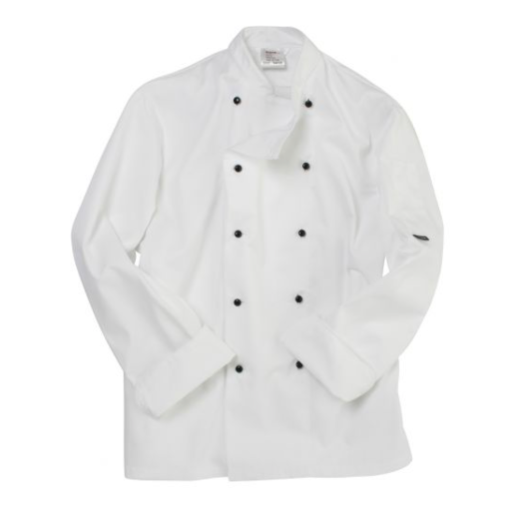 Chef Stud Button Jacket Long Sleeve