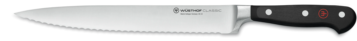Wusthof Classic Serrated Slicer 23cm