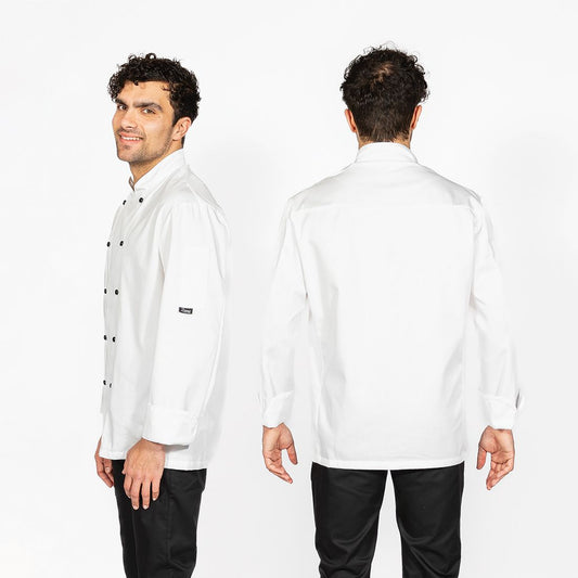 Chef Stud Button Jacket Long Sleeve