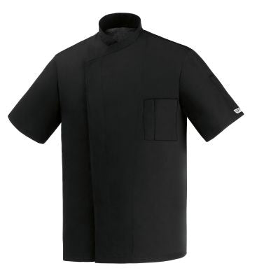 Lightweight Italian Chef Black Jacket