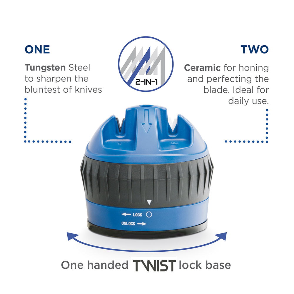 Twist 'n' Sharp Pull through Knife Sharpener
