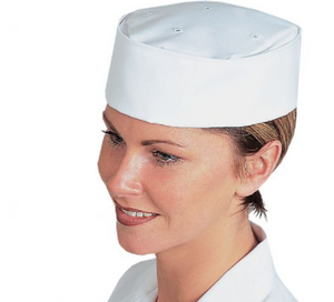 chef white skullcap