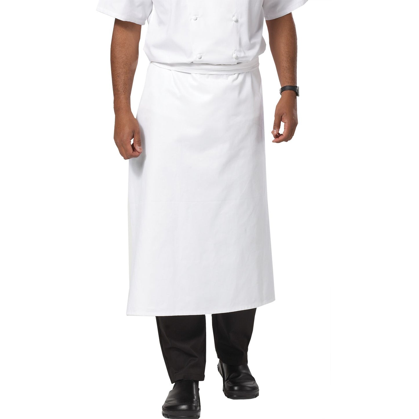 Dennys White Waist Apron 36 x 36