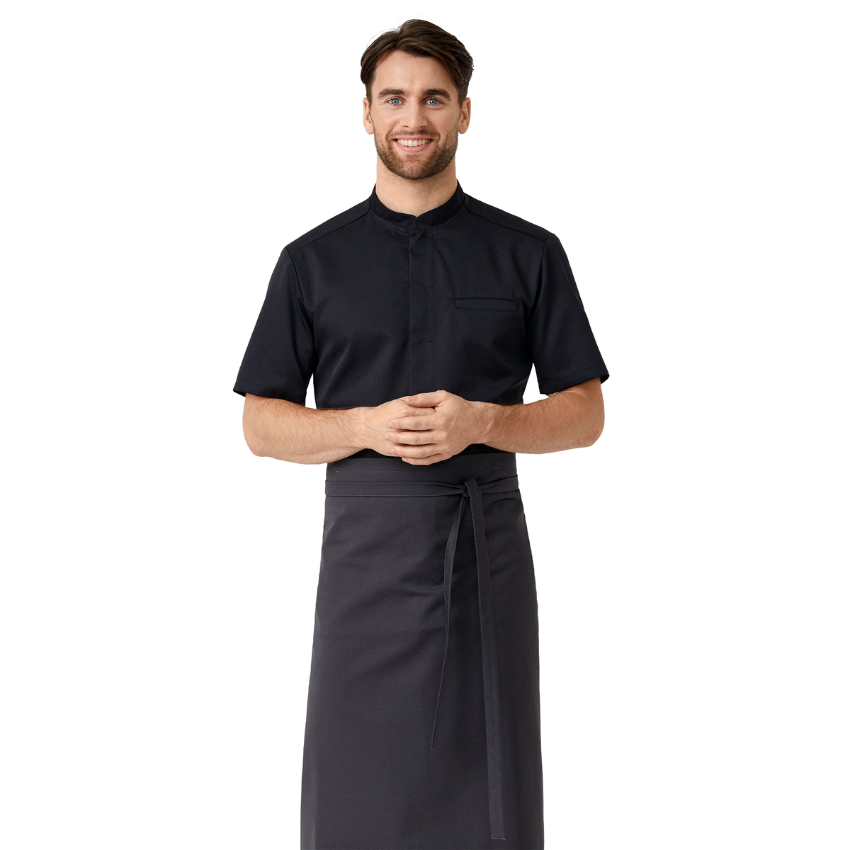 Kentaur TENCEL™ Refibra Black Unisex Chef Jacket – 25284