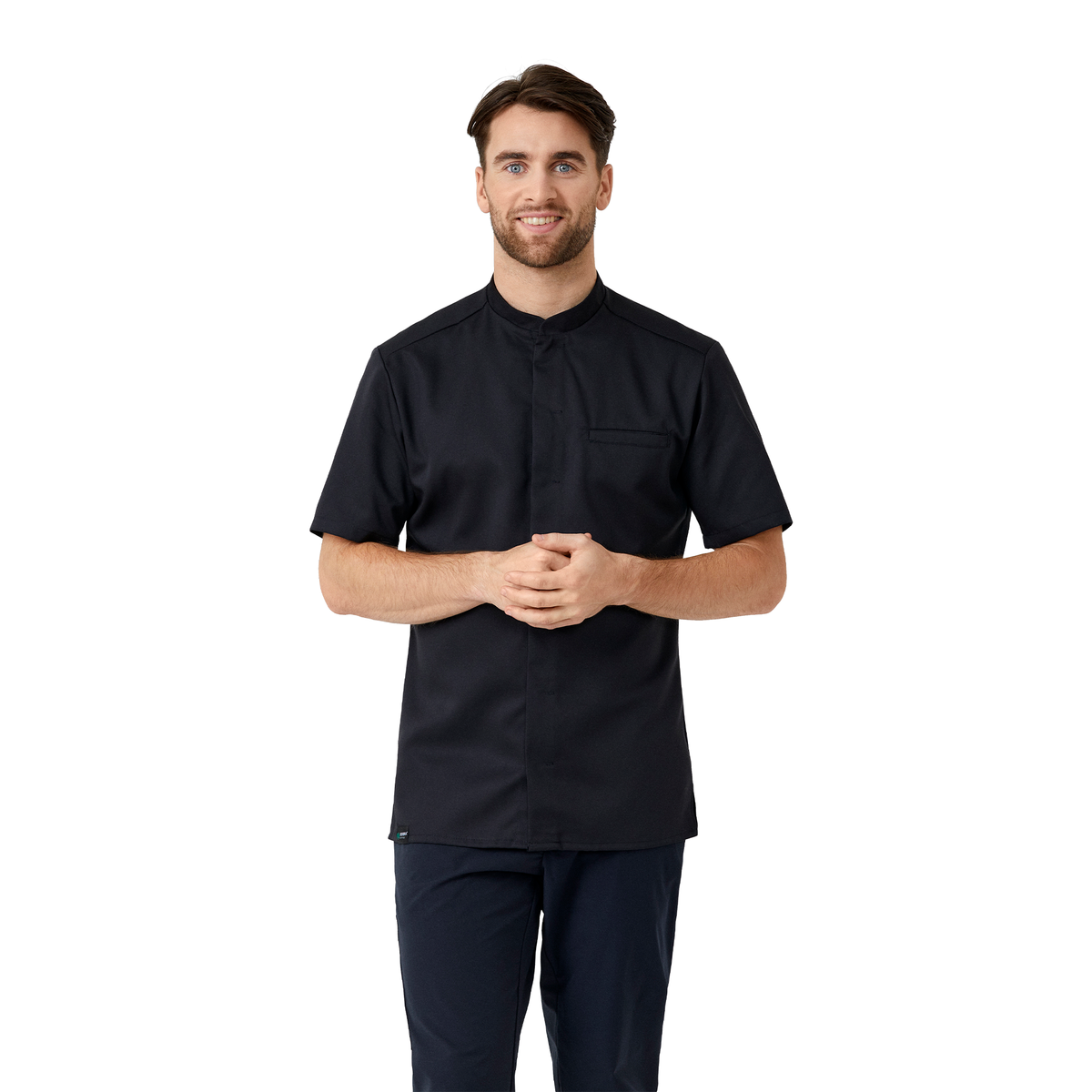 Kentaur TENCEL™ Refibra Black Unisex Chef Jacket – 25284