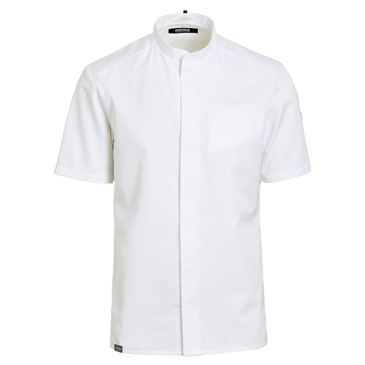 Kentaur TENCEL™ Refibra White Unisex Chef Jacket – 25284