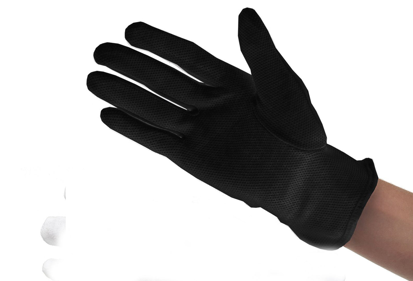 Service Slip Resistant Gloves Black (size LARGE)