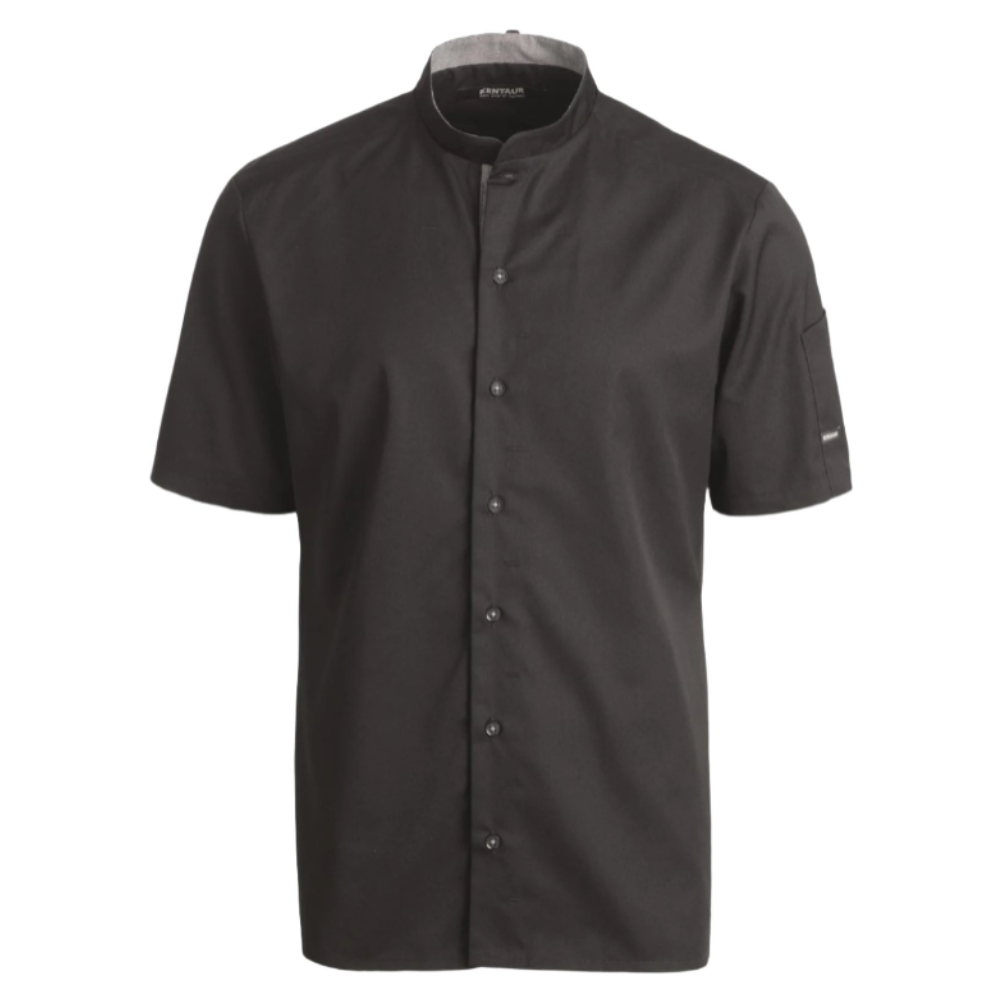 Kentaur Chef Black Shirt 25209