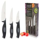 Load image into Gallery viewer, 3 piece sabatier knife set
