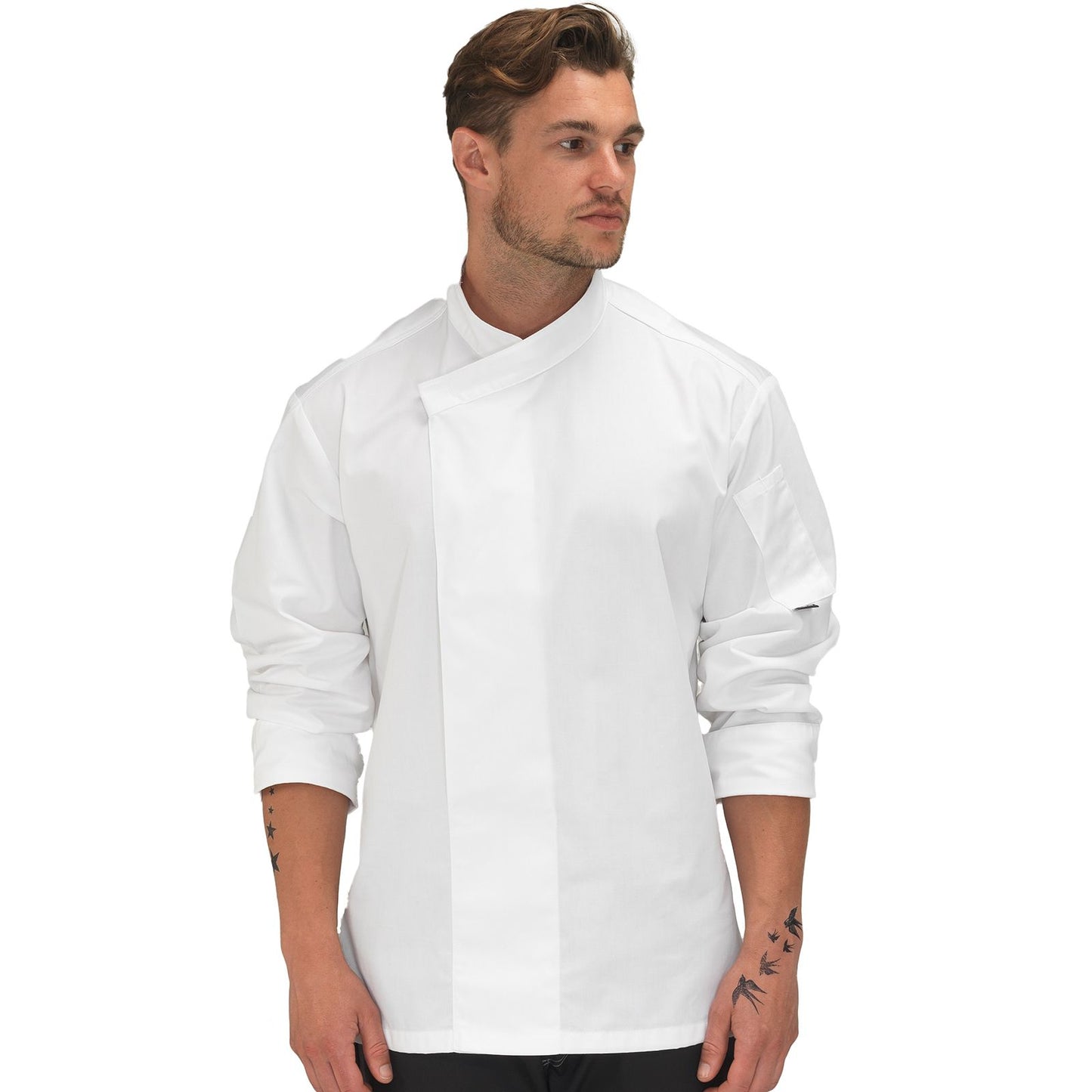 Le Chef White  Long Sleeve Tunic