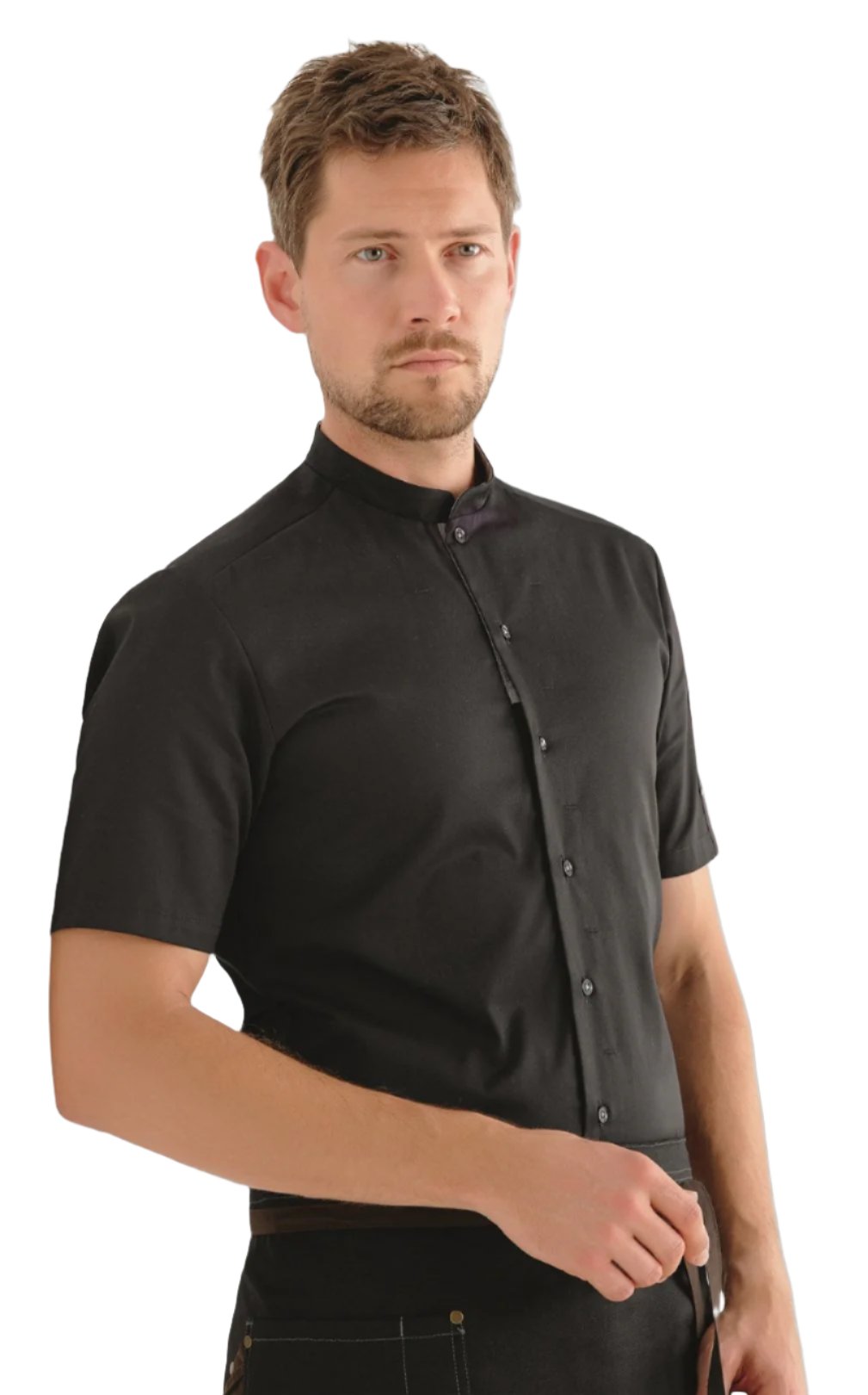 Kentaur Chef Black Shirt 25209