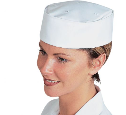 chef white skullcap