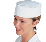 Load image into Gallery viewer, chef white skullcap
