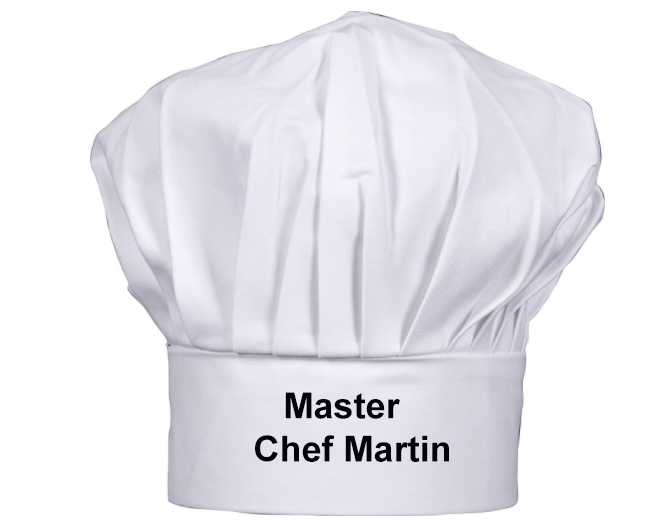 Personalised Chefs Hat