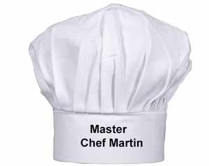 Personalised Chefs Hat