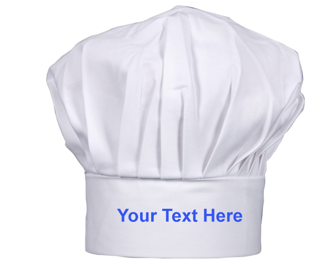 Personalised Chefs Hat – The Chef Shop Belfast