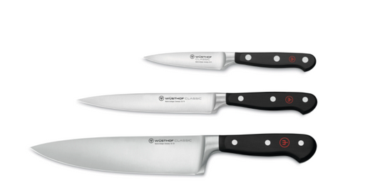 Wusthof Classic 3 Piece Knife Set
